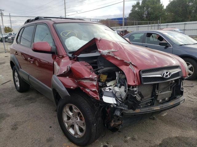 Salvage cars for sale from Copart Moraine, OH: 2009 Hyundai Tucson SE