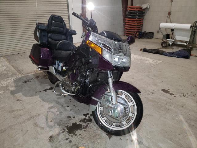 Salvage motorcycles for sale at Leroy, NY auction: 1996 Honda GL1500 A/2