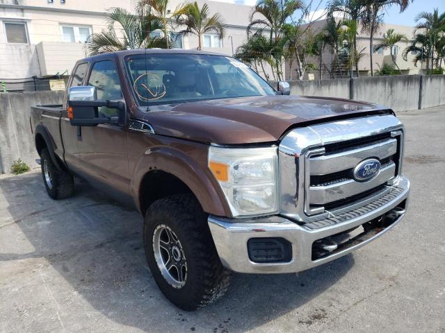 Salvage trucks for sale at Opa Locka, FL auction: 2011 Ford F250 Super