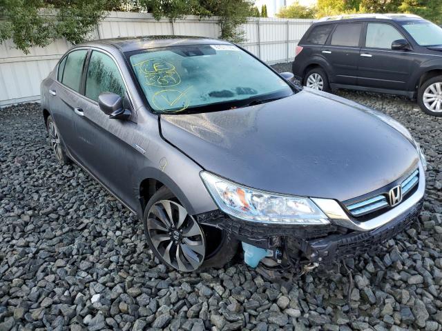 VIN: 1HGCR6F76FA008876 Auction: COPART Lot: 61511102 Location: NJ - TRENTON 1HGCR6F76FA008876 HONDA ACCORD 2015 GRAY Photo 1