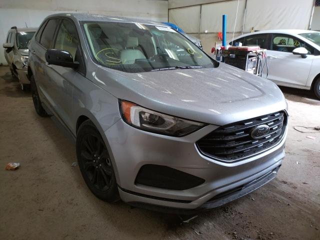 Salvage cars for sale from Copart Davison, MI: 2022 Ford Edge SE