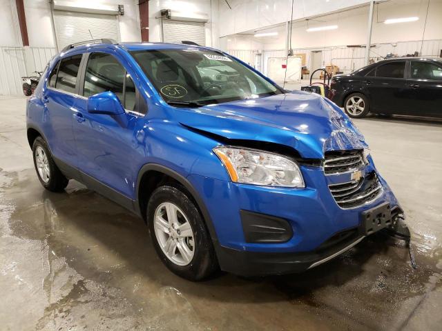 Salvage cars for sale from Copart Ham Lake, MN: 2016 Chevrolet Trax 1LT
