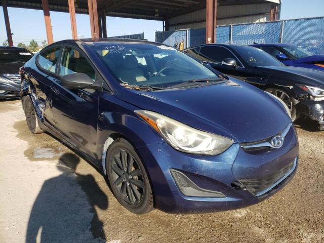 KMHDH4AE6GU****** Hyundai Elantra Se 2016 In FL - Tampa South