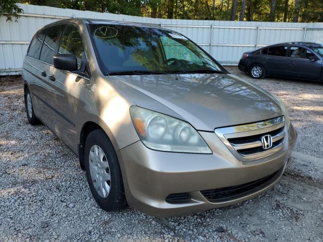 Salvage cars for sale from Copart Knightdale, NC: 2007 Honda Odyssey LX