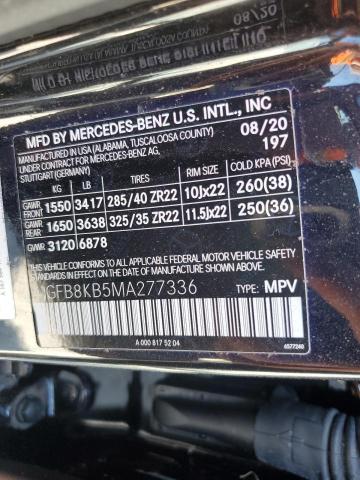2021 MERCEDES-BENZ GLE 63 AMG 4JGFB8KB5MA277336