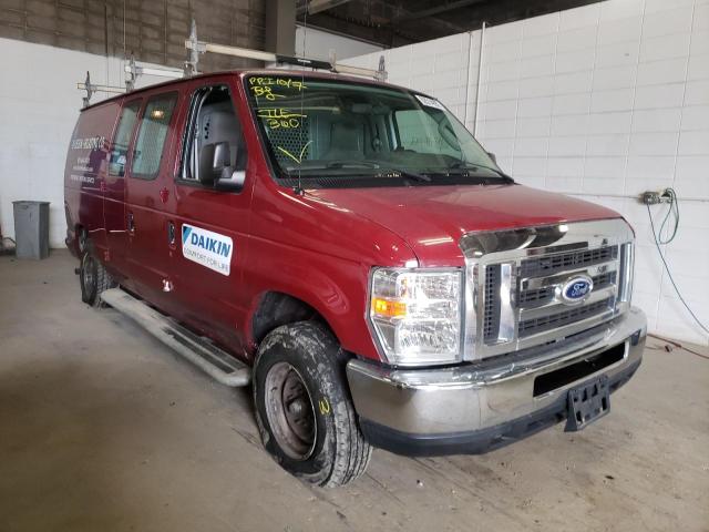 Salvage cars for sale from Copart Blaine, MN: 2014 Ford Econoline