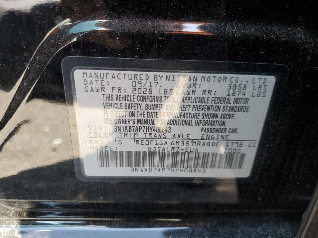 3N1AB7AP7HY408843 Nissan SENTRA S