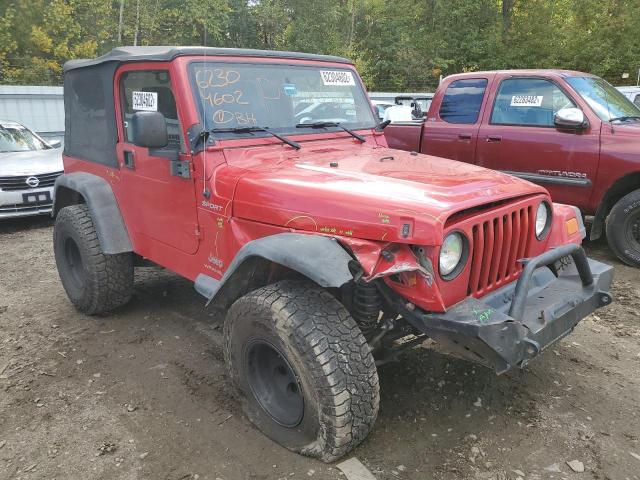Salvage cars for sale from Copart Lyman, ME: 2004 Jeep Wrangler