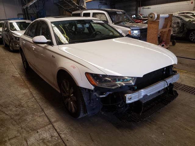 Salvage cars for sale from Copart Wheeling, IL: 2012 Audi A6 Prestige