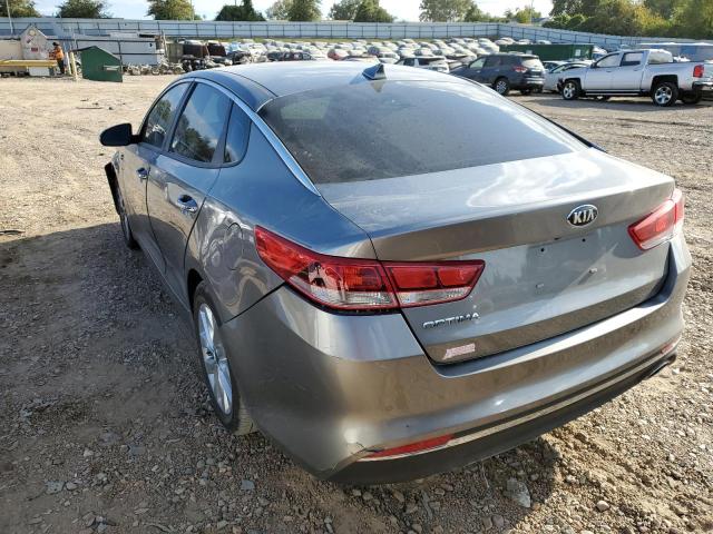 VIN: 5XXGT4L35JG272613 Auction: COPART Lot: 62647702 Location: MO - ST. LOUIS 5XXGT4L35JG272613 KIA OPTIMA 2018 GRAY Photo 3
