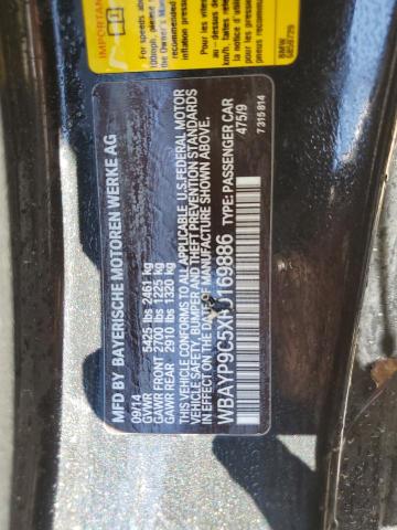 2015 BMW 650 I WBAYP9C5XFD169886