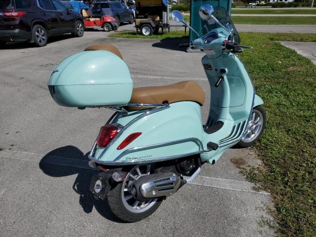 2022 PIAGGIO SCOOTER ZAPCA06B6N5104231