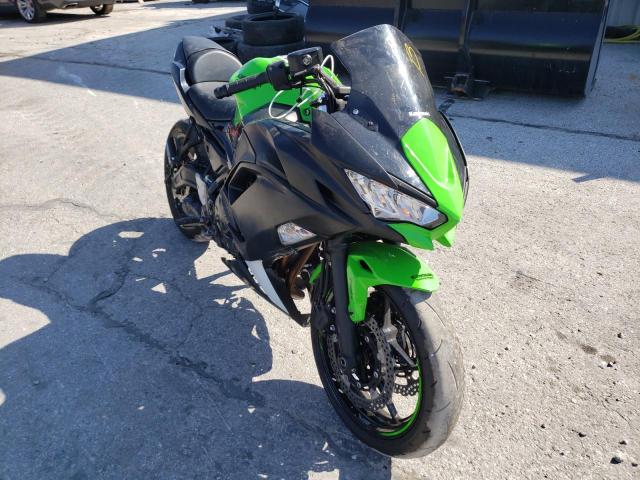 Salvage cars for sale from Copart Rogersville, MO: 2022 Kawasaki EX650 M
