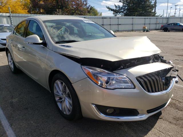 Salvage cars for sale from Copart Moraine, OH: 2016 Buick Regal