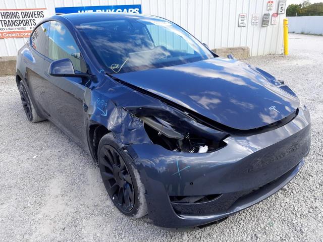 Salvage cars for sale at Walton, KY auction: 2022 Tesla Model Y