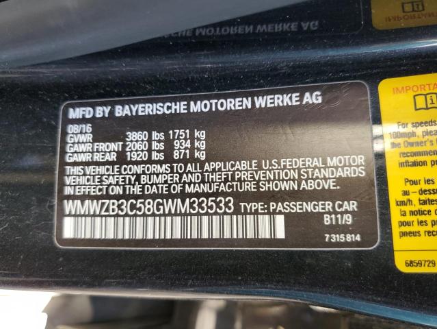 2016 MINI COOPER COU - WMWZB3C58GWM33533