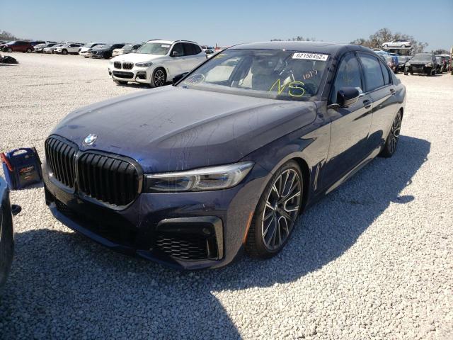 2020 BMW M760 XI WBA7U6C0XLBM63092
