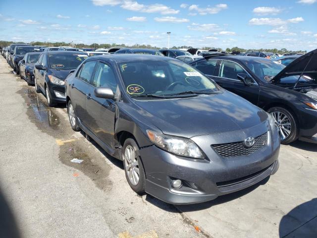 2010 Toyota Corolla Base Серый vin: 1NXBU4EEXAZ360794