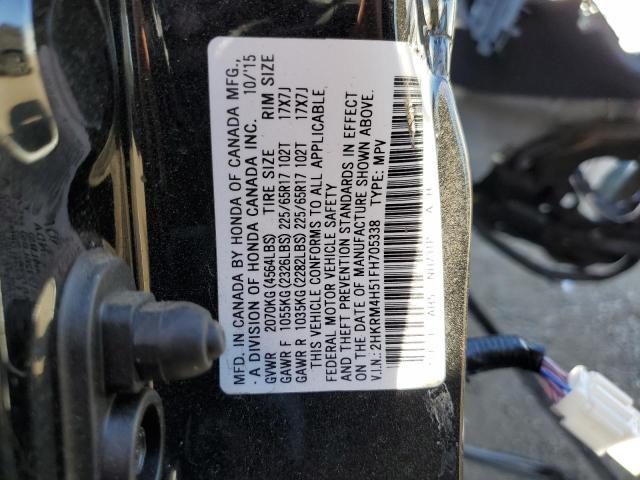 2015 HONDA CRV 2HKRM4H51FH705338