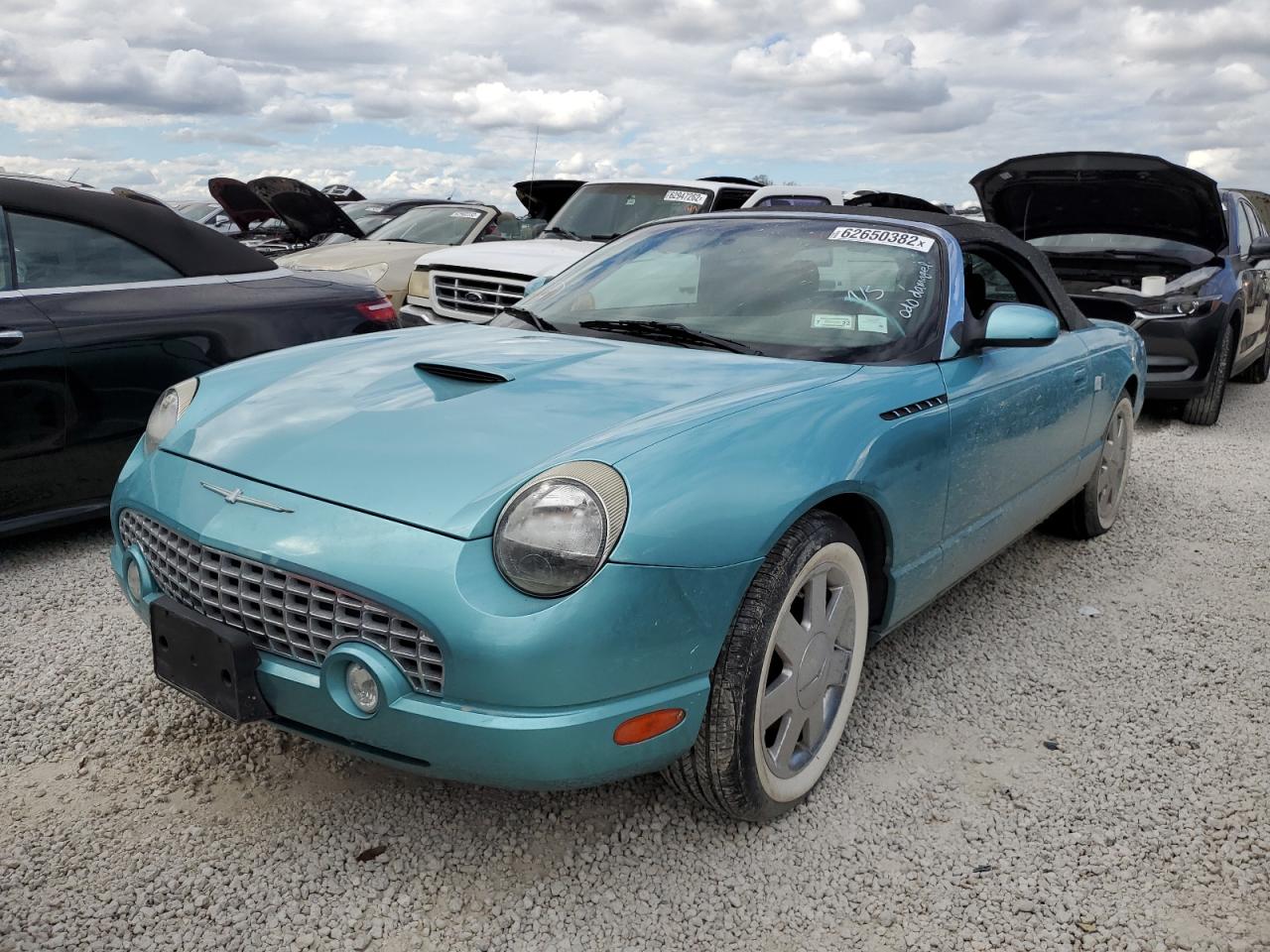 2002 Ford Thunderbird VIN: 1FAHP60A92Y105771 Lot: 62650382