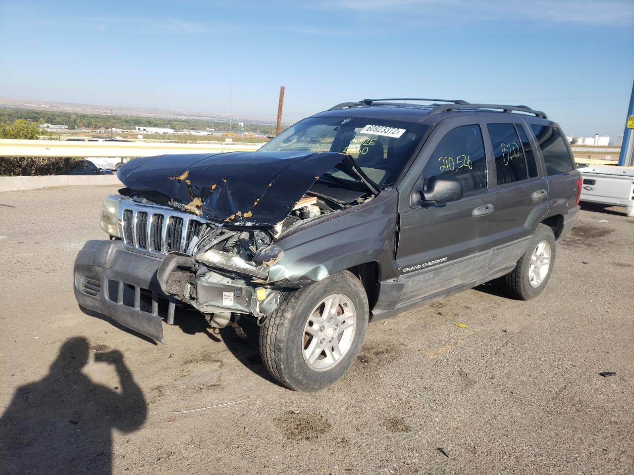 2003 Jeep Grand Cherokee Laredo green suv gas 1J4GX48SX3C523496 photo #3