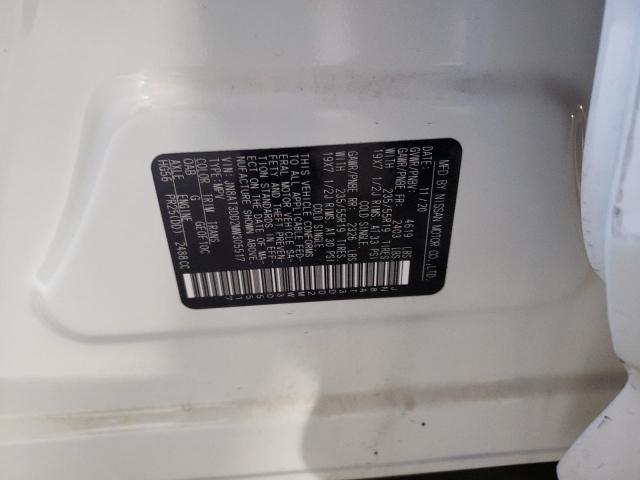 2021 NISSAN ROGUE PLAT JN8AT3DD2MW305517