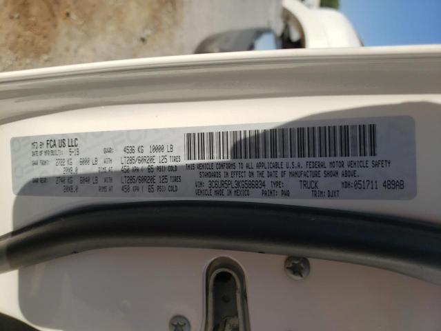 2019 RAM 2500 LONGH - 3C6UR5PL3KG586834