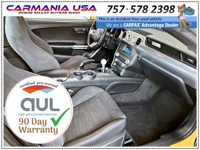 VIN: 1FA6P8TH2F5334893 Auction: COPART Lot: 62979522 Location: VA - HAMPTON 1FA6P8TH2F5334893 FORD MUSTANG 2015 YELLOW Photo 12
