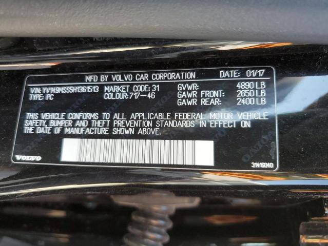 2017 VOLVO V60 T6 R-D YV149MSS5H1361513