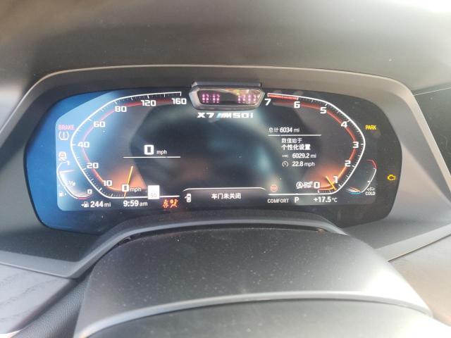 2022 BMW X7 M50I 5UXCX6C07N9K66091