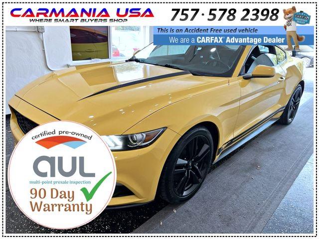 VIN: 1FA6P8TH2F5334893 Auction: COPART Lot: 62979522 Location: VA - HAMPTON 1FA6P8TH2F5334893 FORD MUSTANG 2015 YELLOW Photo 3