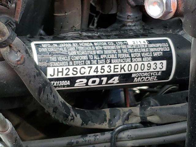 2014 HONDA CTX1300 A JH2SC7453EK000933