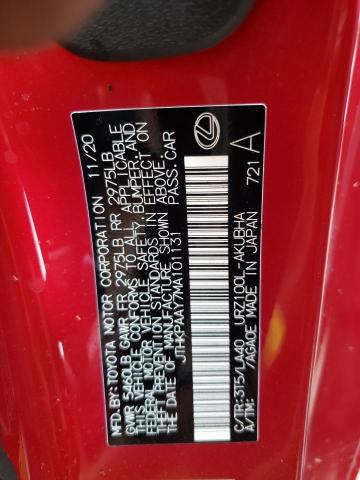 2021 LEXUS LC 500 JTHKPAAY7MA101131