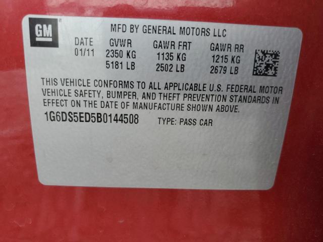 1G6DS5ED5B0144508 Cadillac Cts Premium Collection