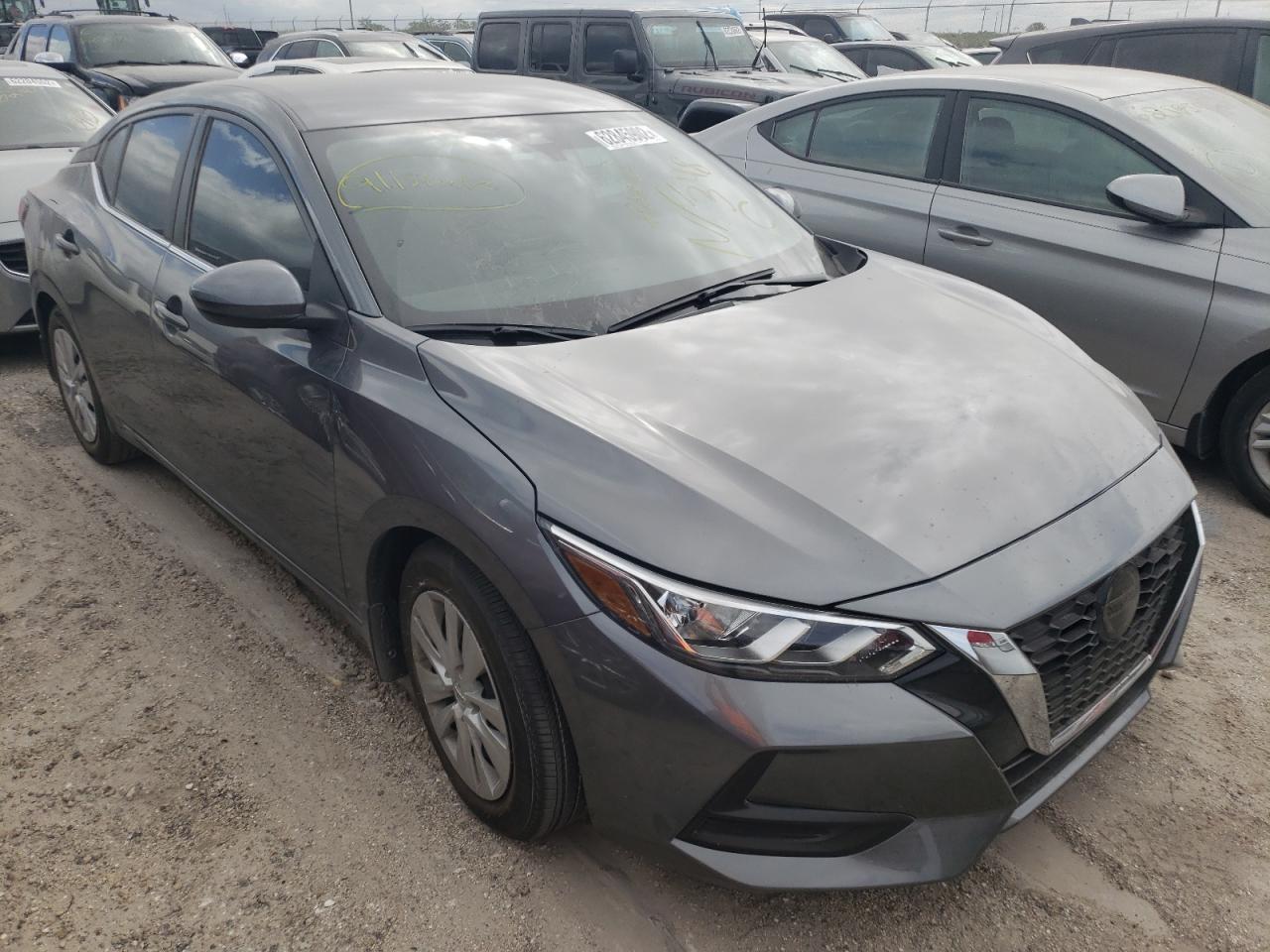 3N1AB8BV7NY223349 NISSAN SENTRA S 2022