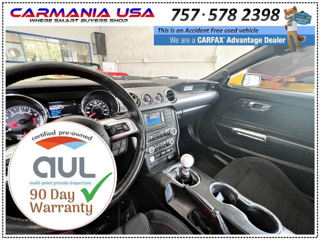VIN: 1FA6P8TH2F5334893 Auction: COPART Lot: 62979522 Location: VA - HAMPTON 1FA6P8TH2F5334893 FORD MUSTANG 2015 YELLOW Photo 27
