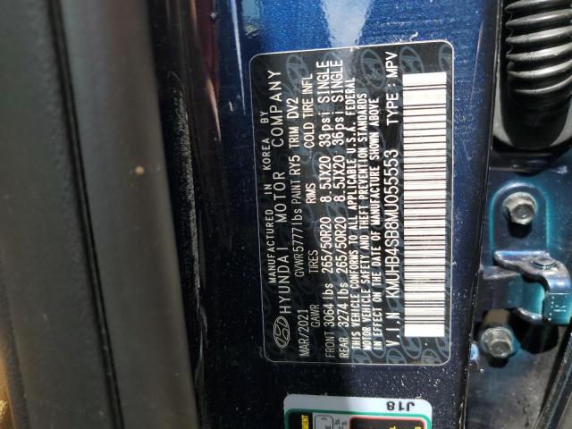 2021 GENESIS GV80 BASE KMUHB4SB8MU055553