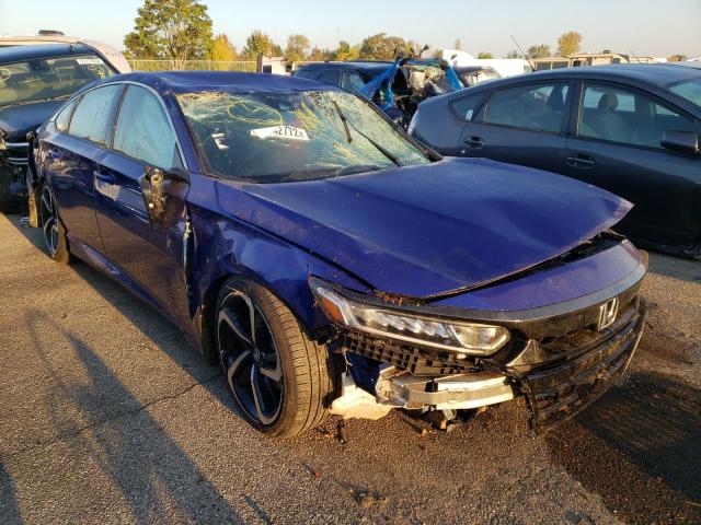 Salvage cars for sale from Copart Moraine, OH: 2020 Honda Accord Sport