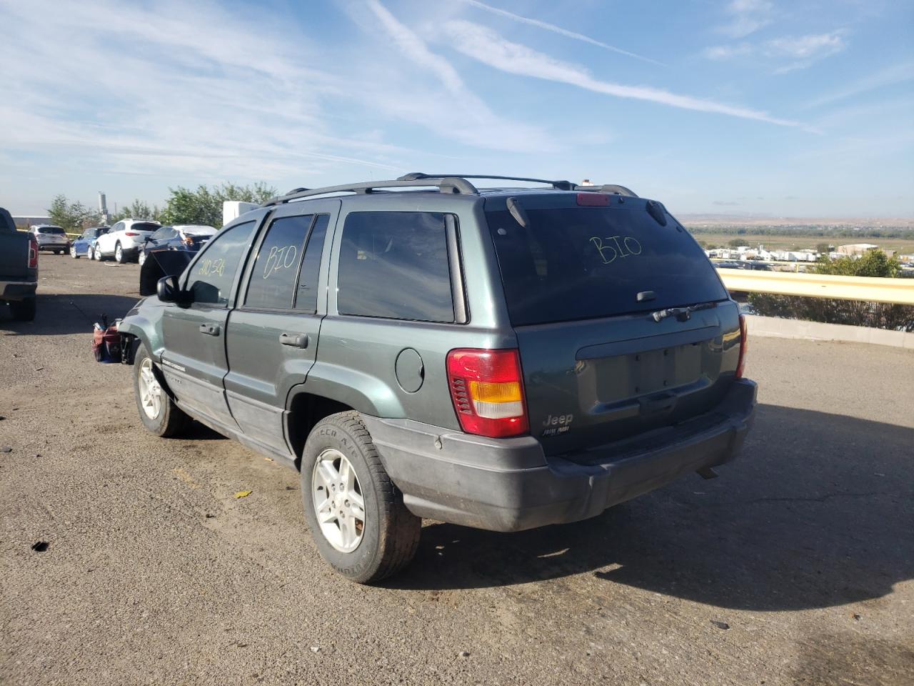 2003 Jeep Grand Cherokee Laredo green suv gas 1J4GX48SX3C523496 photo #4