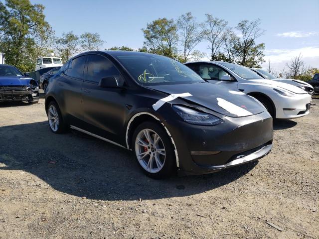 Tesla Model Y salvage cars for sale: 2021 Tesla Model Y