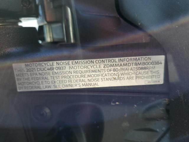 2021 DUCATI MONSTER ZDMMAMDT8MB000384