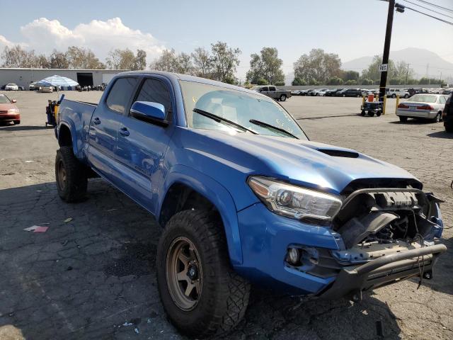 Salvage cars for sale from Copart Colton, CA: 2017 Toyota Tacoma DOU