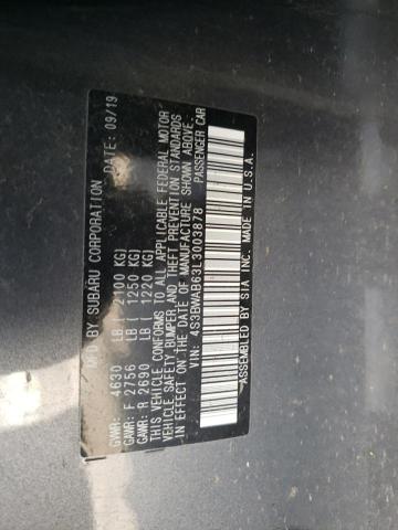 2020 SUBARU LEGACY 4S3BWAB63L3003878