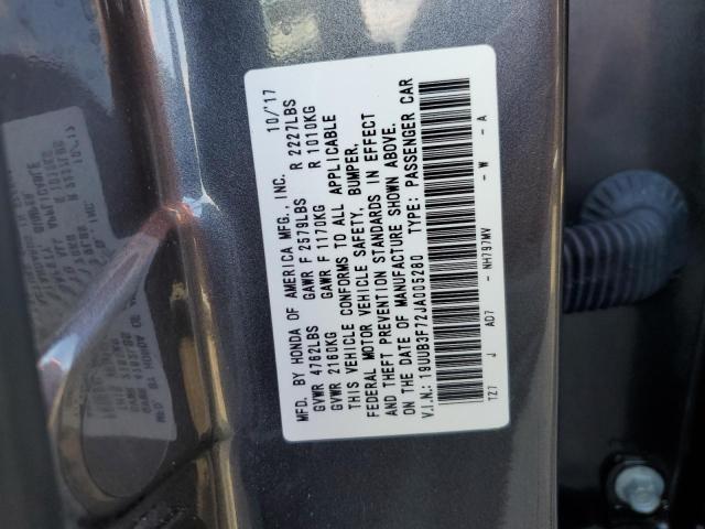 2018 ACURA TLX ADVANC 19UUB3F72JA005280