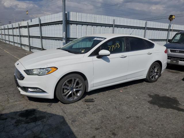 Salvage cars for sale from Copart Colton, CA: 2017 Ford Fusion SE