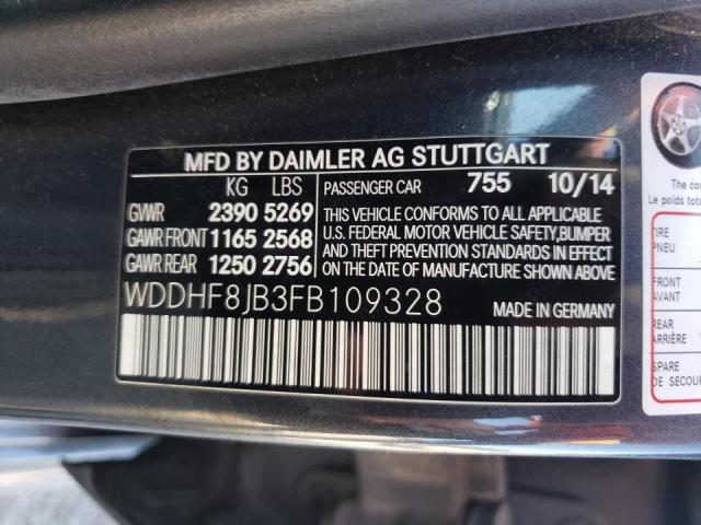 2015 MERCEDES-BENZ E 350 4MAT - WDDHF8JB3FB109328