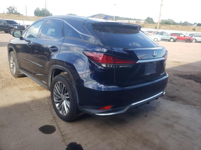 2020 LEXUS RX 450H 2T2JGMDAXLC053028