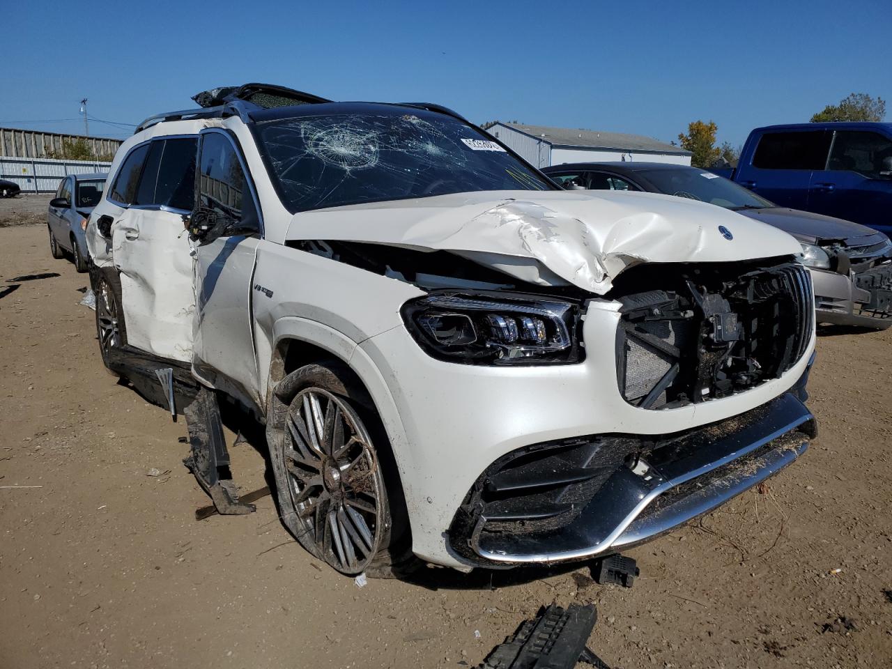4JGFF8KE5MA277481 MERCEDES-BENZ GLS 63 AMG 2021