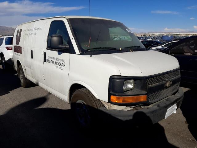 Salvage trucks for sale at Las Vegas, NV auction: 2004 Chevrolet Express G1