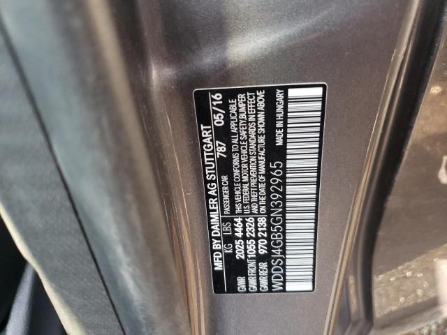 2016 MERCEDES-BENZ CLA 250 4M - WDDSJ4GB5GN392965